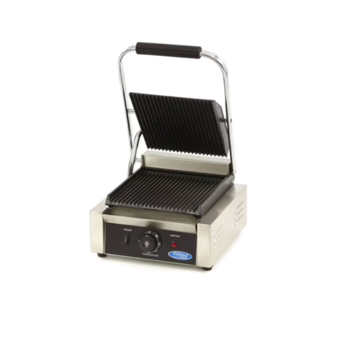 Grill de Contacto Ranurado - Placa Individual de 22 cm