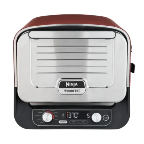 Ninja Woodfire OO101EU – Horno Eléctrico de Exterior 8 en 1 con Tecnología Woodfire