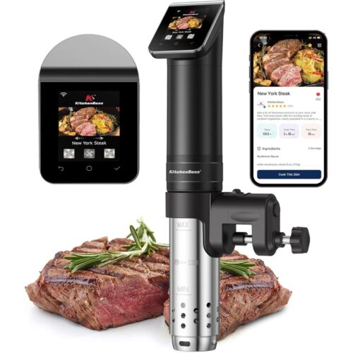 CocinaPro G330: Roner Sous Vide de 1100W con WiFi, Diseño Compacto y Control Preciso