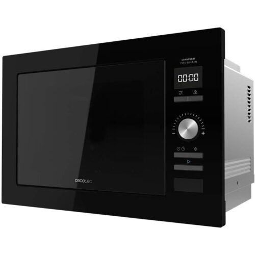 Microondas Empotrables Cecotec GrandHeat 2500/2550/2590 con Grill, 25L y Potencia de 900W-1320W